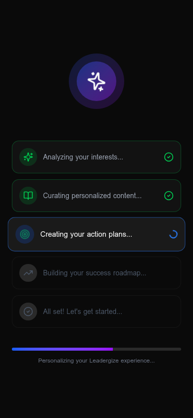 AI analyzing your interests and curating personalized content